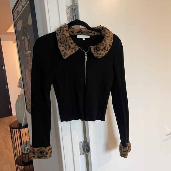 Knit Zip Cardigan | More to Come - Picture 3 of 8